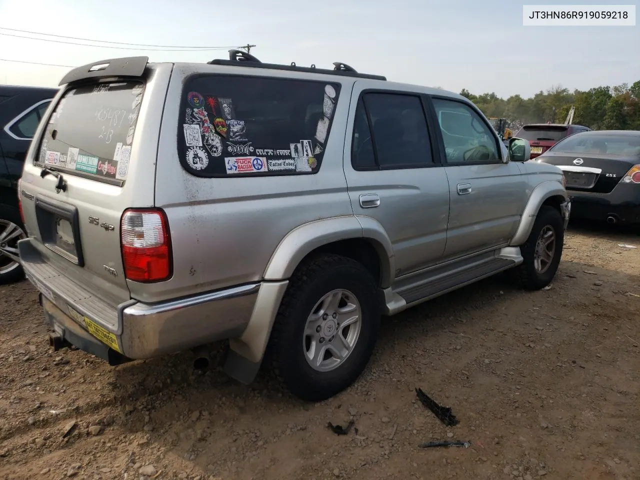 2001 Toyota 4Runner Sr5 VIN: JT3HN86R919059218 Lot: 71127534