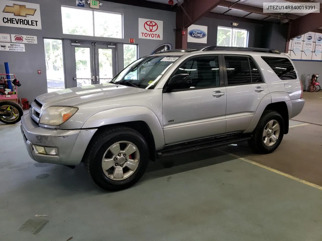 2004 Toyota 4Runner Sr5 VIN: JTEZU14R840019391 Lot: 71780724