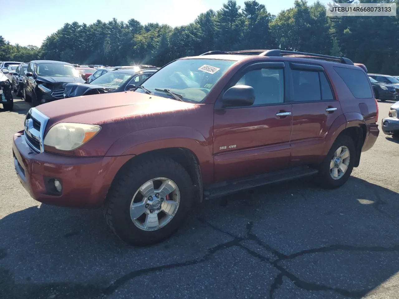 2006 Toyota 4Runner Sr5 VIN: JTEBU14R668073133 Lot: 69956594