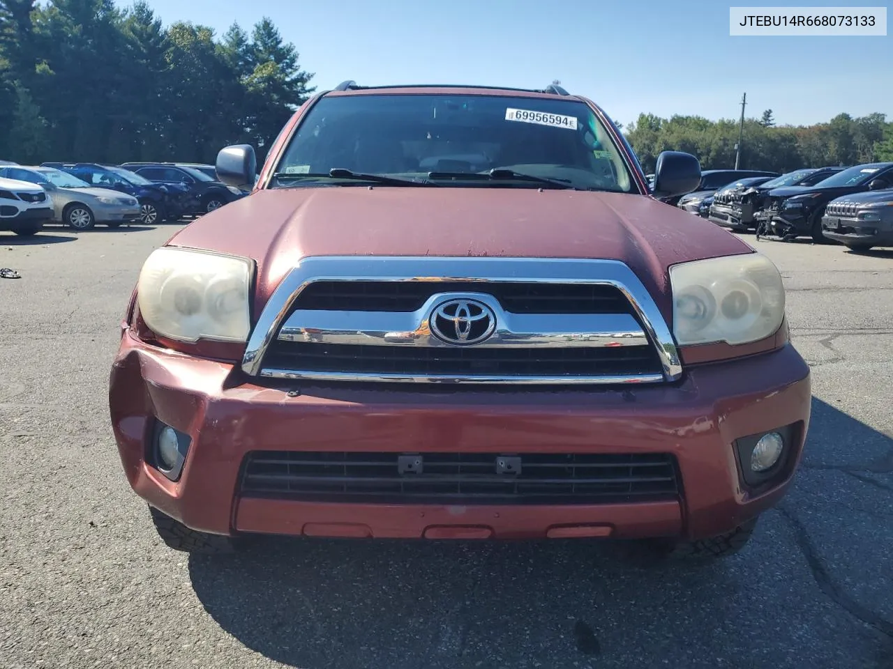 2006 Toyota 4Runner Sr5 VIN: JTEBU14R668073133 Lot: 69956594