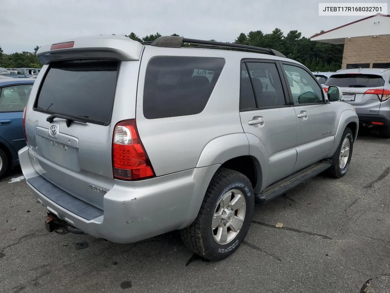 2006 Toyota 4Runner Limited VIN: JTEBT17R168032701 Lot: 71986704