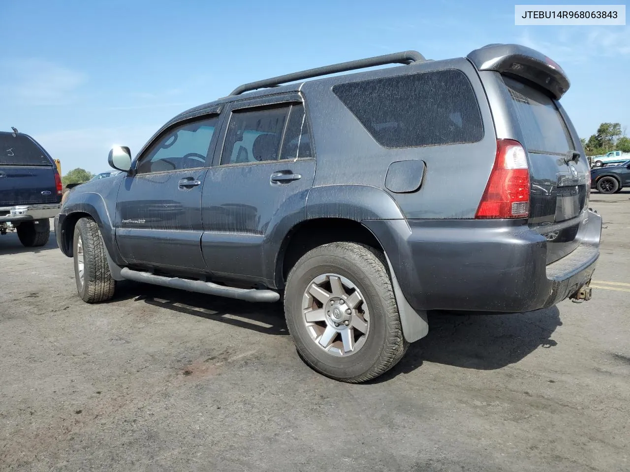 2006 Toyota 4Runner Sr5 VIN: JTEBU14R968063843 Lot: 72446294