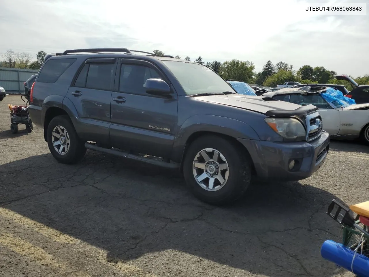 2006 Toyota 4Runner Sr5 VIN: JTEBU14R968063843 Lot: 72446294