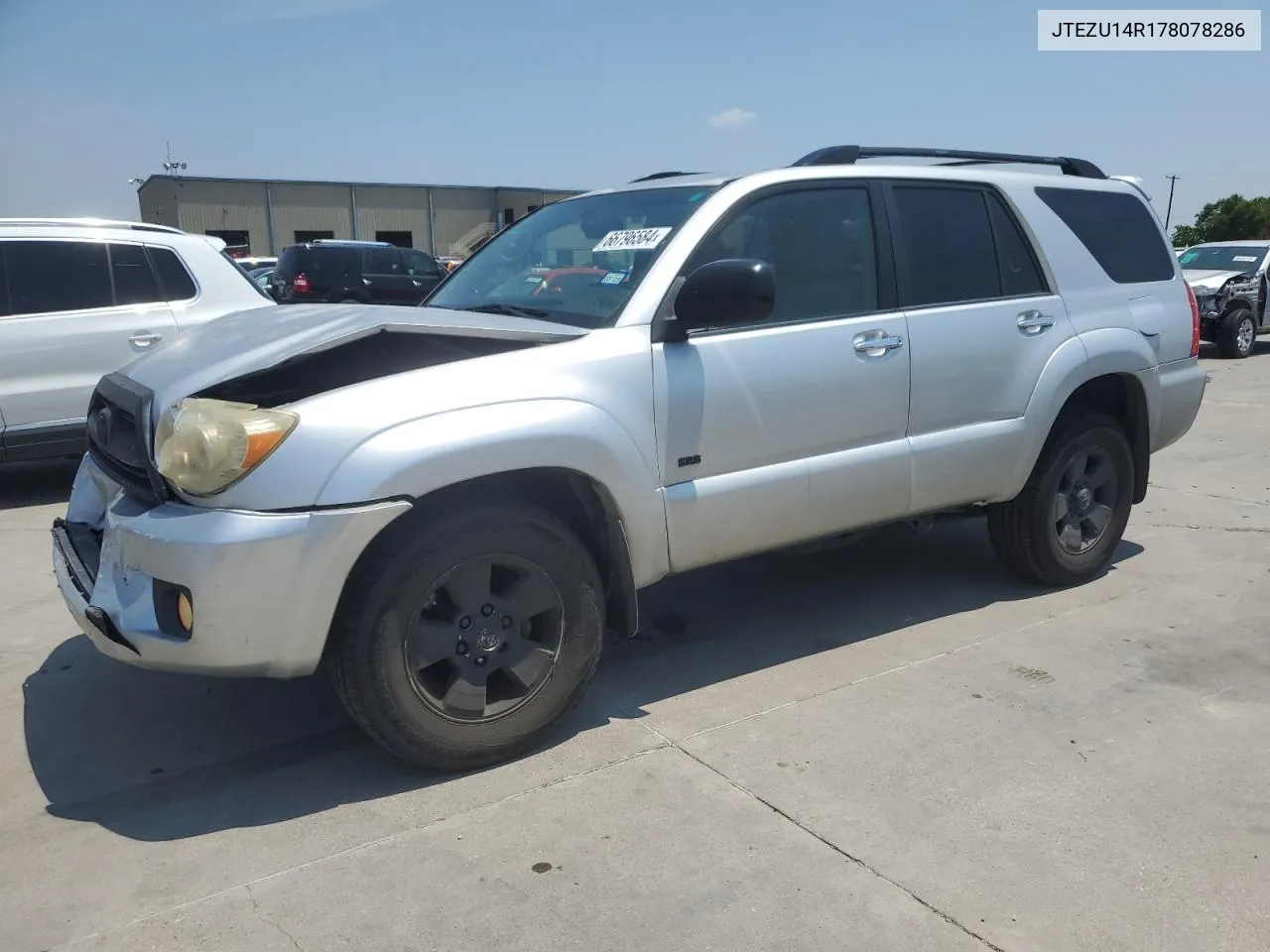 2007 Toyota 4Runner Sr5 VIN: JTEZU14R178078286 Lot: 66796584