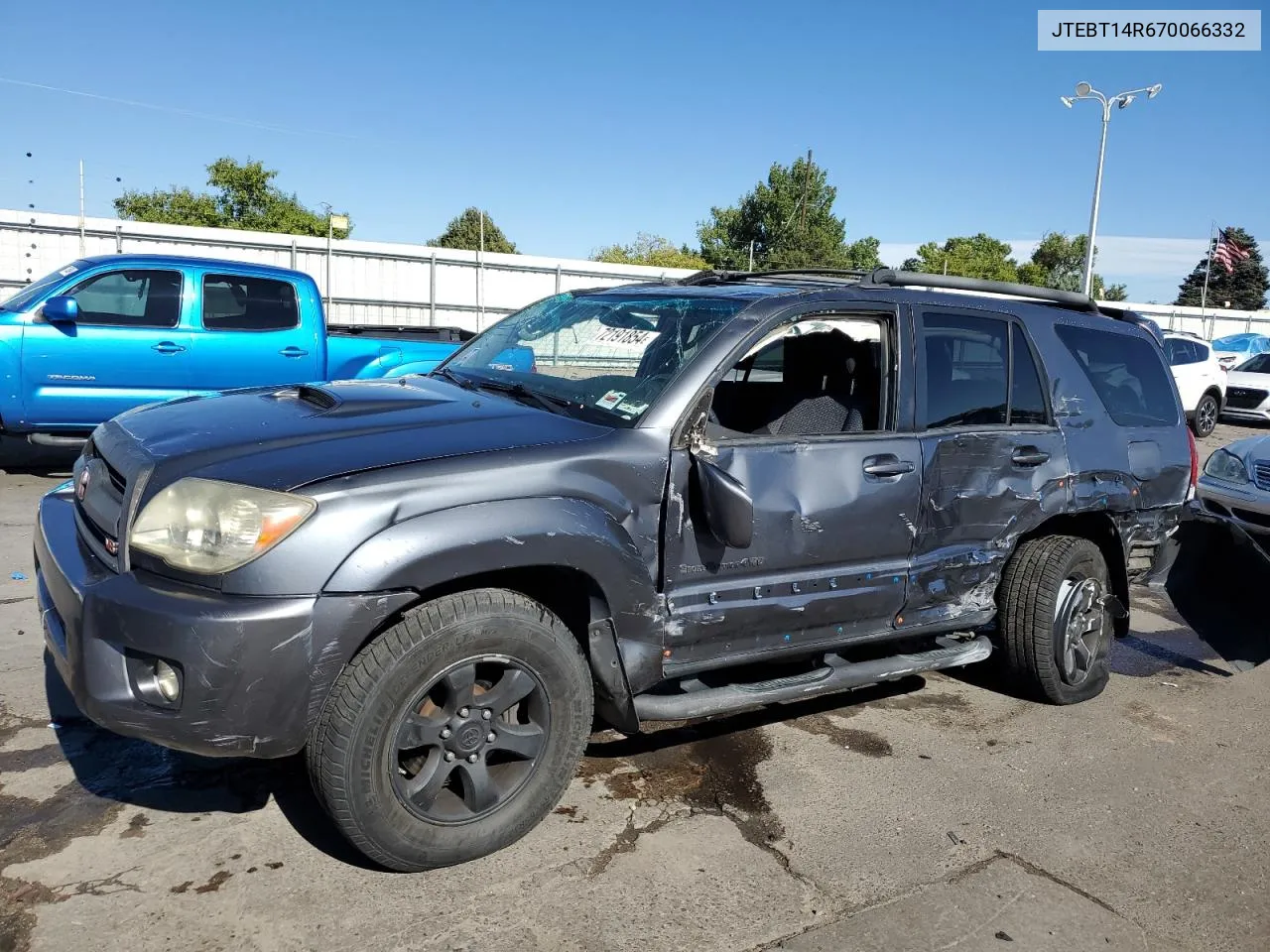 JTEBT14R670066332 2007 Toyota 4Runner Sr5