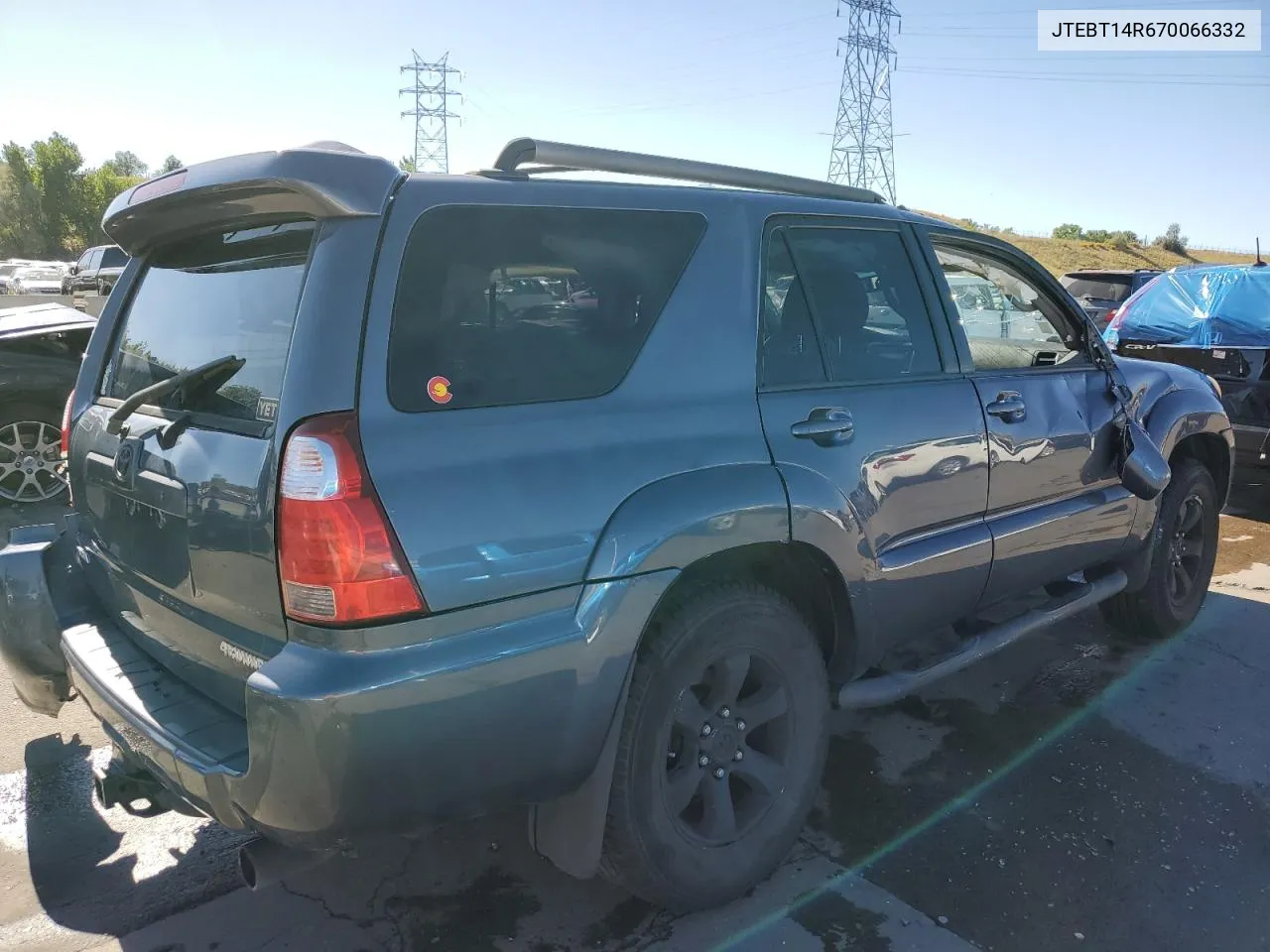 JTEBT14R670066332 2007 Toyota 4Runner Sr5