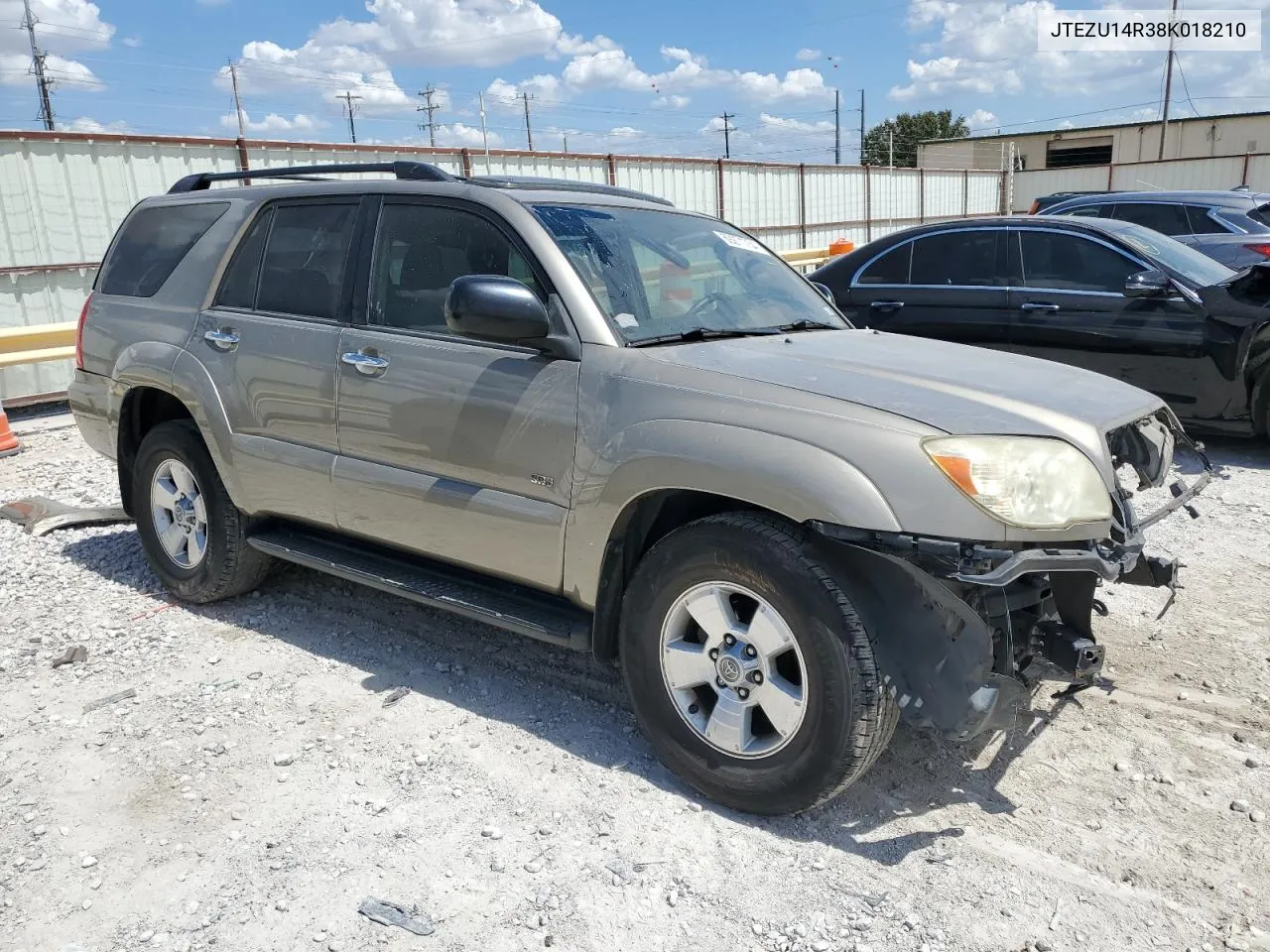 2008 Toyota 4Runner Sr5 VIN: JTEZU14R38K018210 Lot: 69271754