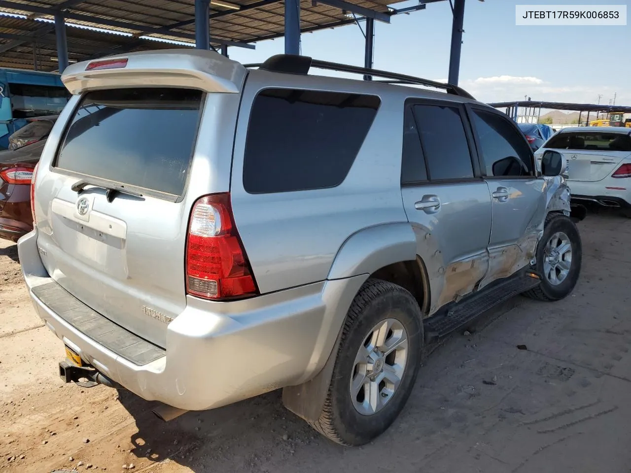 2009 Toyota 4Runner Limited VIN: JTEBT17R59K006853 Lot: 70926534