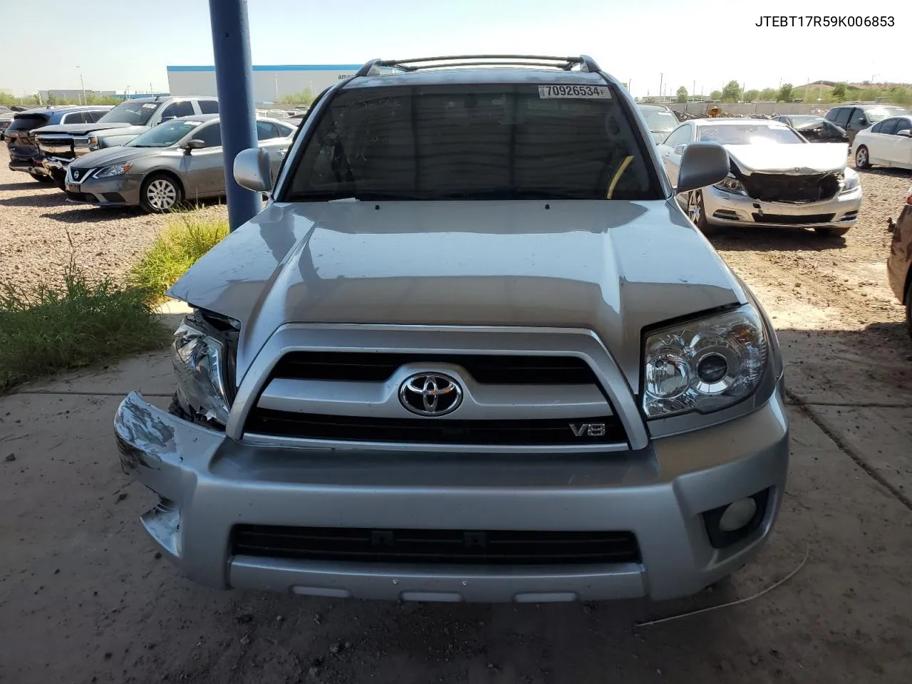 2009 Toyota 4Runner Limited VIN: JTEBT17R59K006853 Lot: 70926534