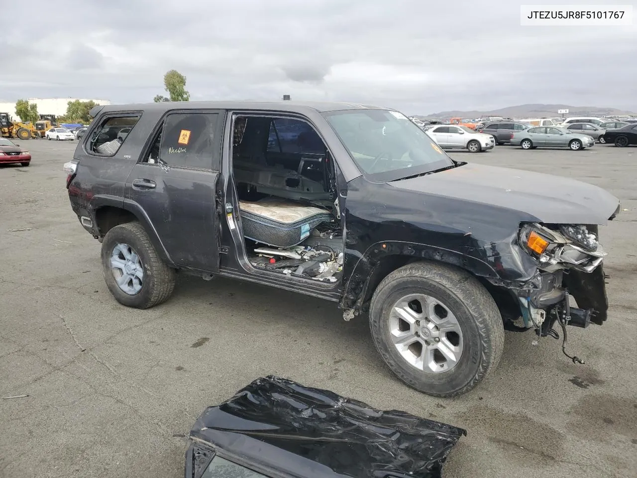 2015 Toyota 4Runner Sr5 VIN: JTEZU5JR8F5101767 Lot: 71278474