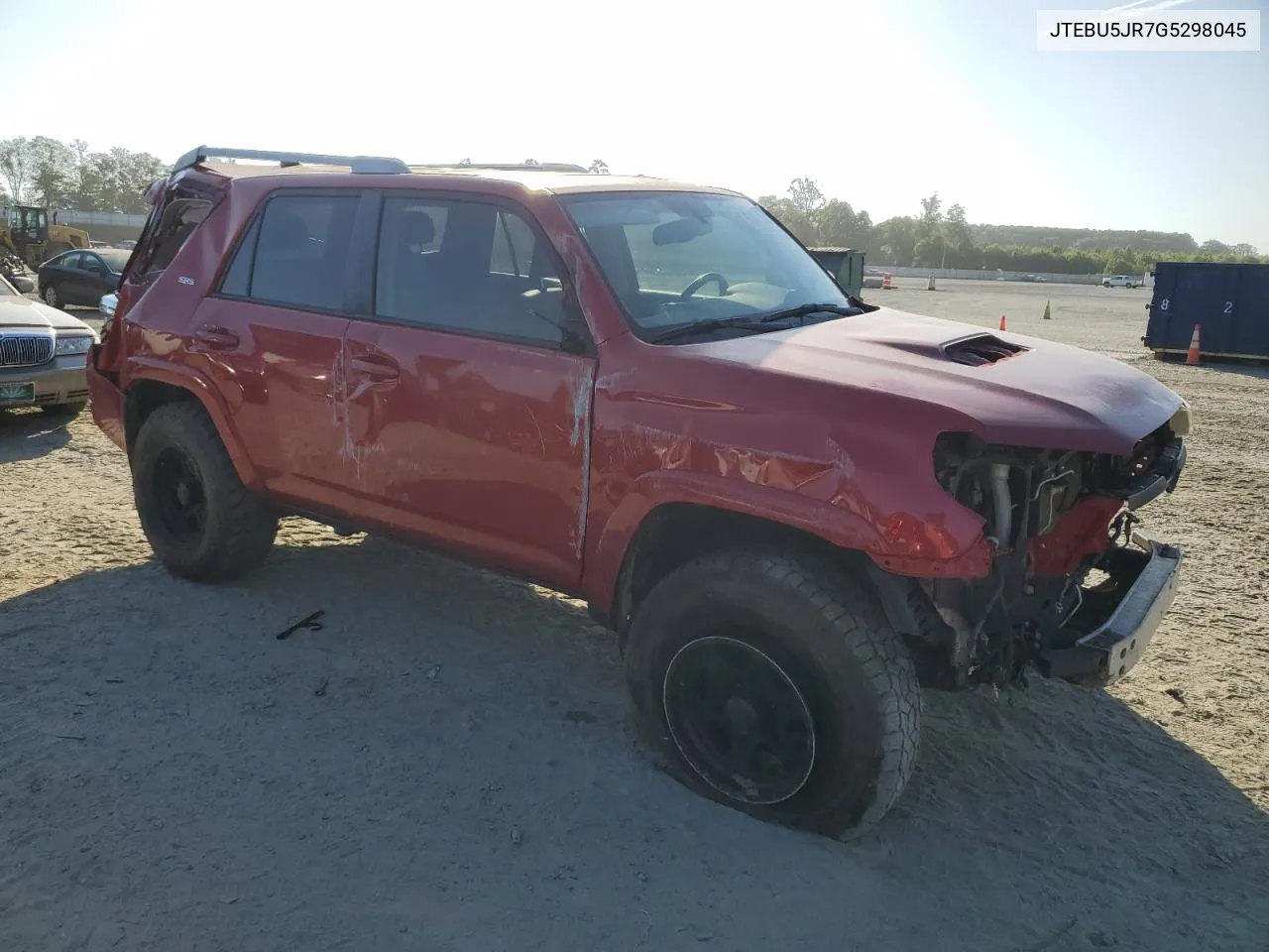 2016 Toyota 4Runner Sr5/Sr5 Premium VIN: JTEBU5JR7G5298045 Lot: 60042754