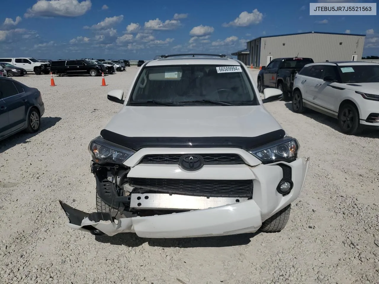 2018 Toyota 4Runner Sr5/Sr5 Premium VIN: JTEBU5JR7J5521563 Lot: 66509994