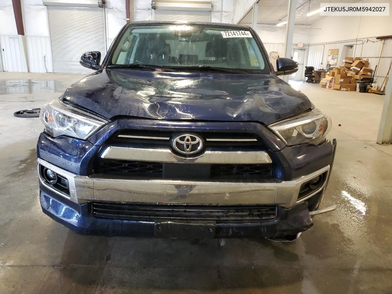 2021 Toyota 4Runner Trail VIN: JTEKU5JR0M5942027 Lot: 72141744