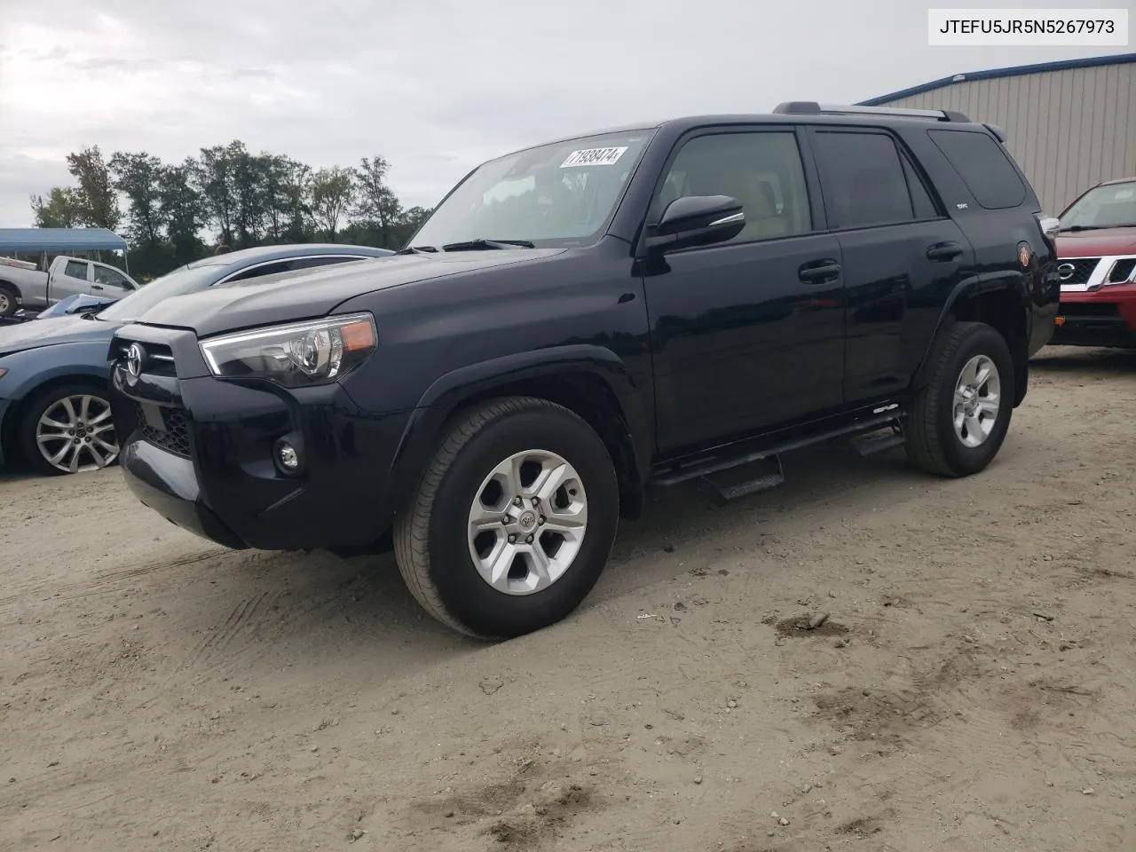 JTEFU5JR5N5267973 2022 Toyota 4Runner Sr5