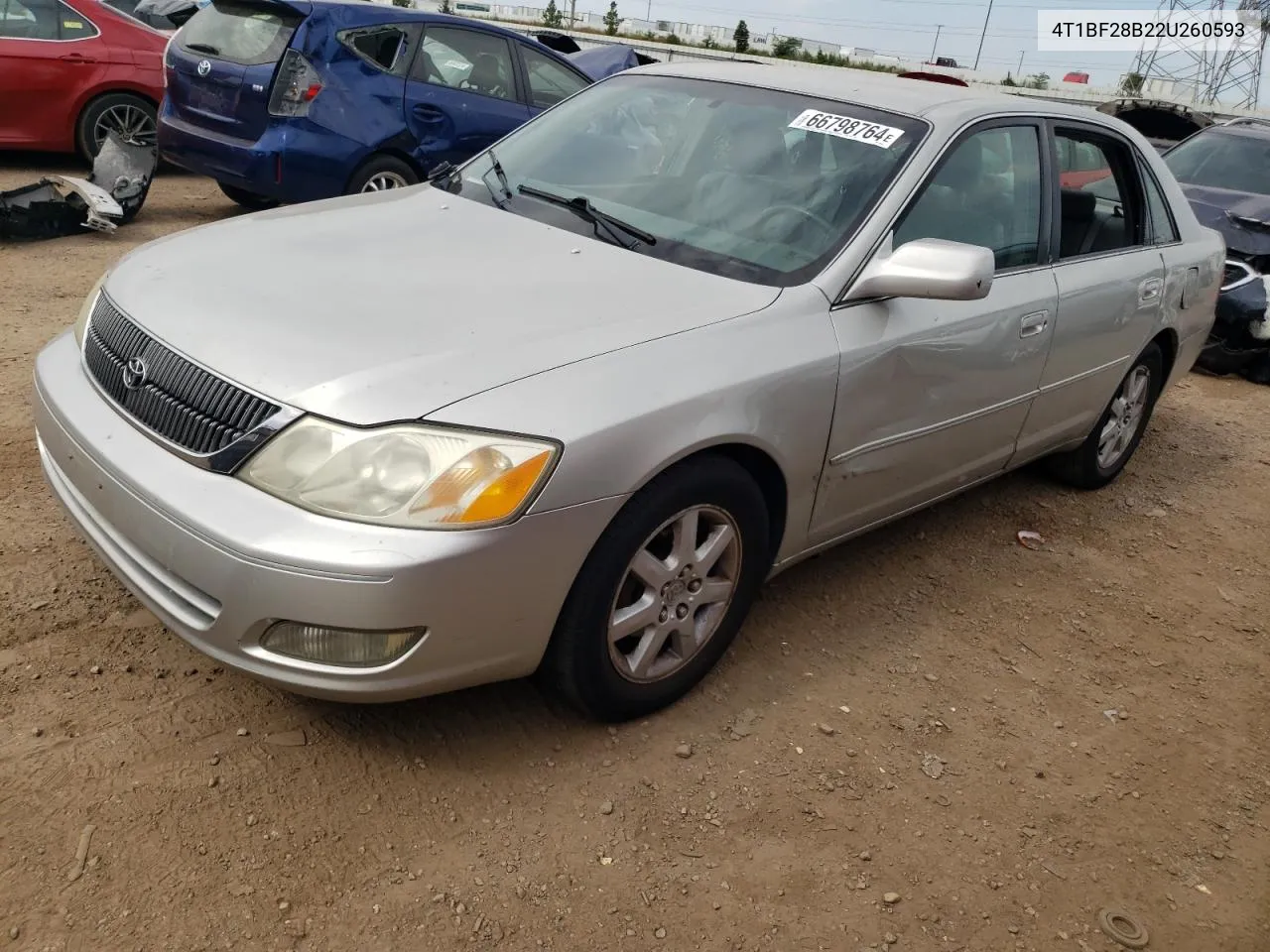 2002 Toyota Avalon Xl VIN: 4T1BF28B22U260593 Lot: 66798764