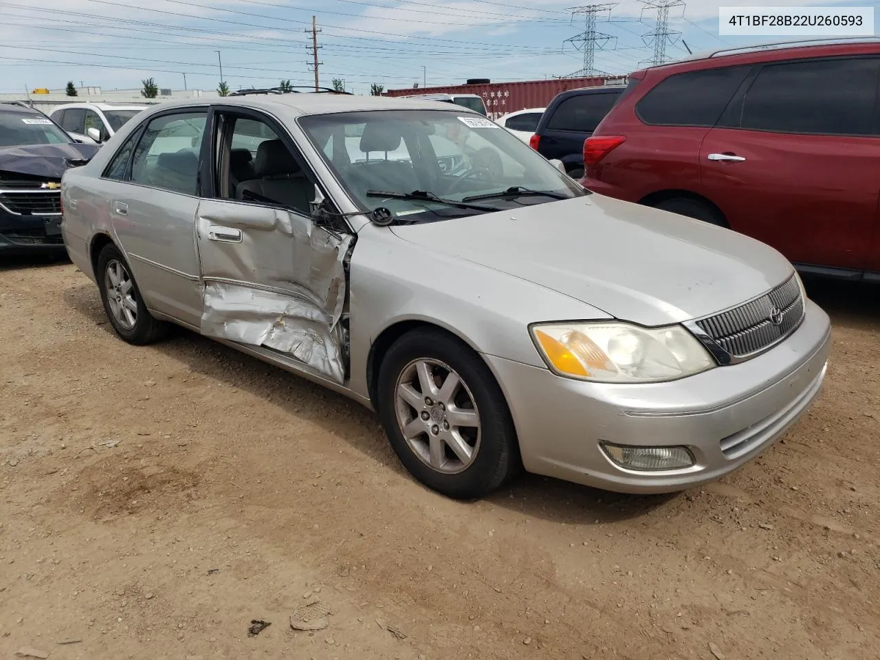 2002 Toyota Avalon Xl VIN: 4T1BF28B22U260593 Lot: 66798764