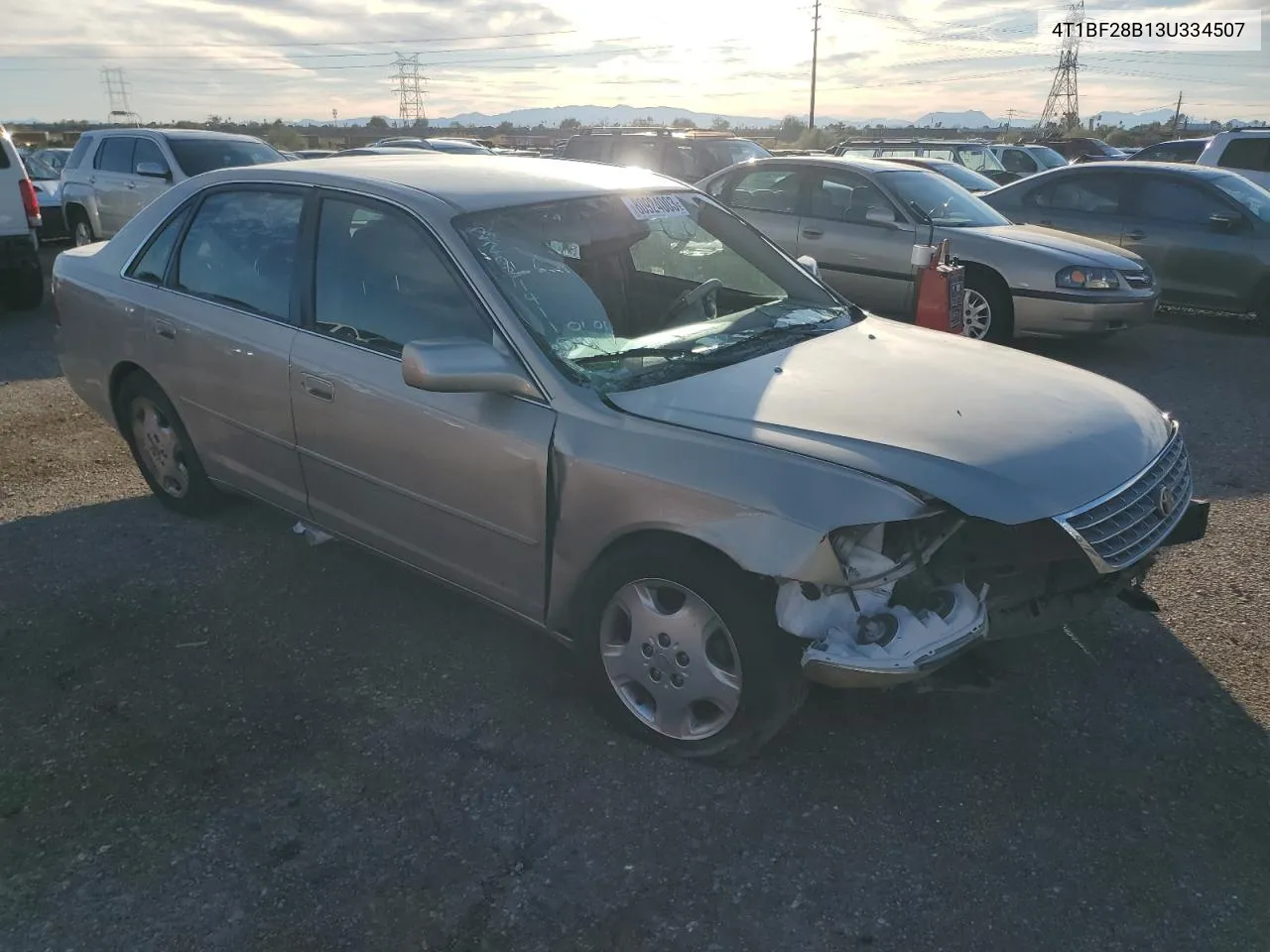 2003 Toyota Avalon Xl VIN: 4T1BF28B13U334507 Lot: 80924003