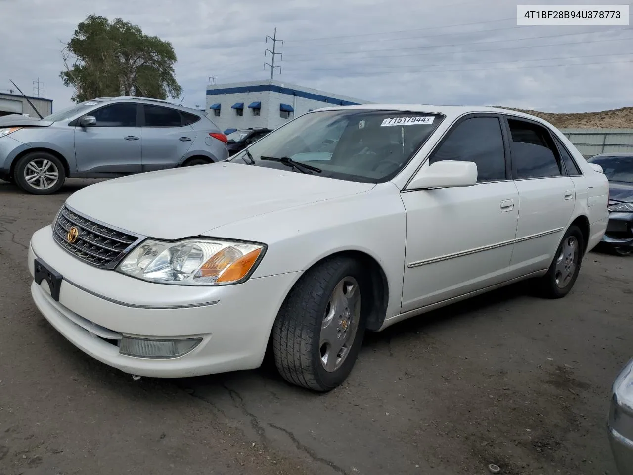 2004 Toyota Avalon Xl VIN: 4T1BF28B94U378773 Lot: 71517944