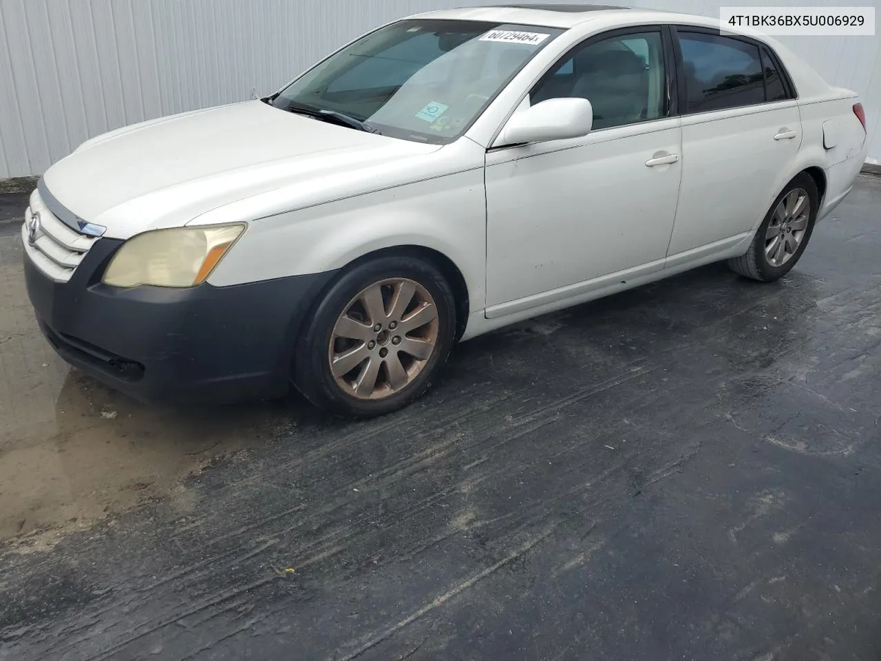 2005 Toyota Avalon Xl VIN: 4T1BK36BX5U006929 Lot: 60729464