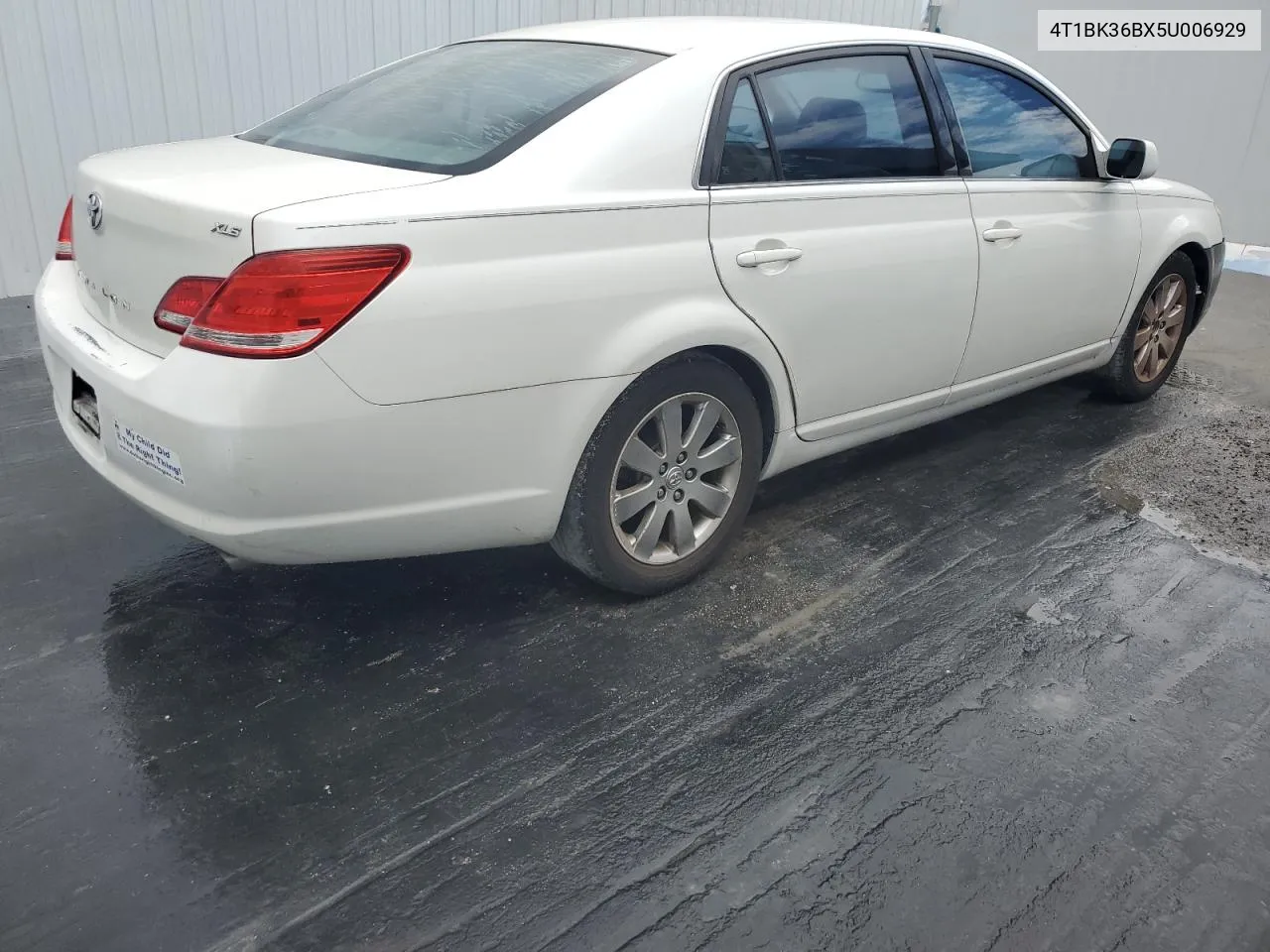 2005 Toyota Avalon Xl VIN: 4T1BK36BX5U006929 Lot: 60729464