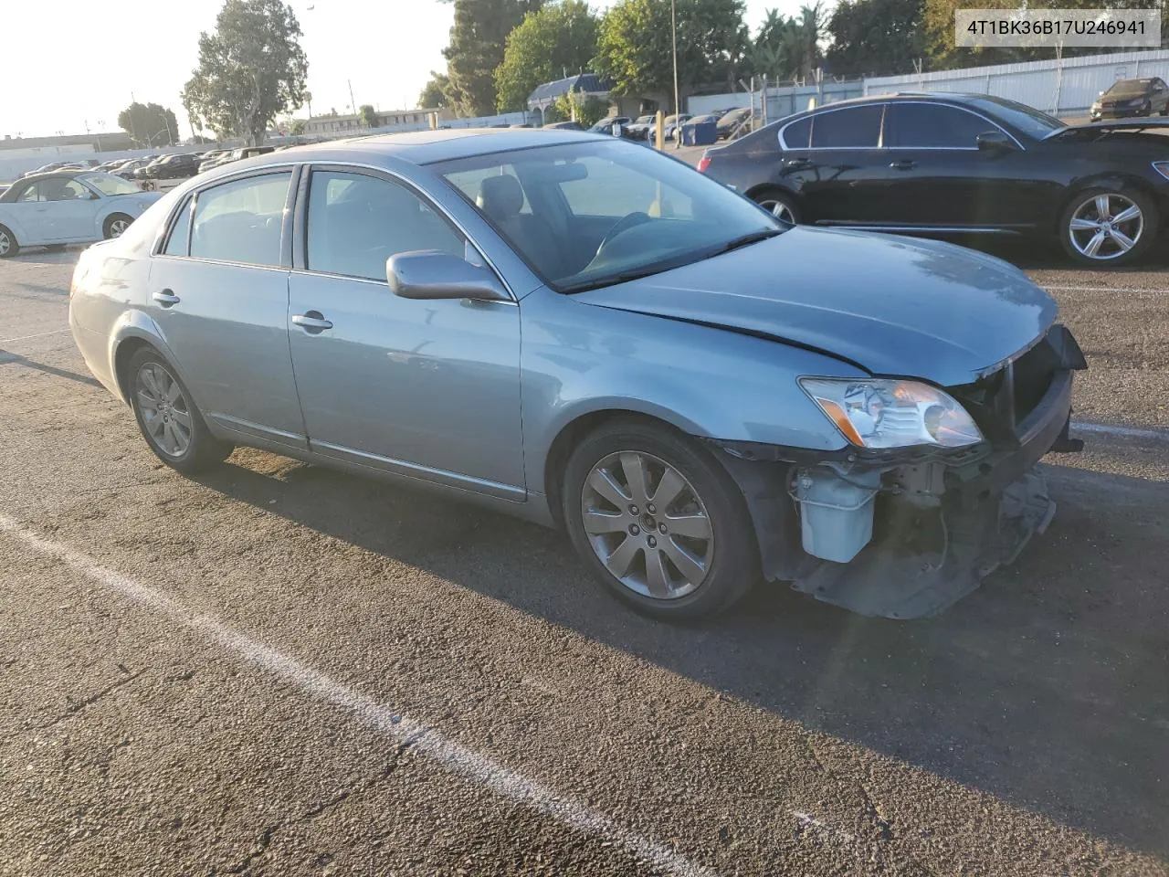 2007 Toyota Avalon Xl VIN: 4T1BK36B17U246941 Lot: 69232984