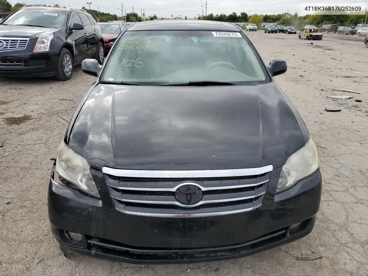 2007 Toyota Avalon Xl VIN: 4T1BK36B17U252609 Lot: 72243273