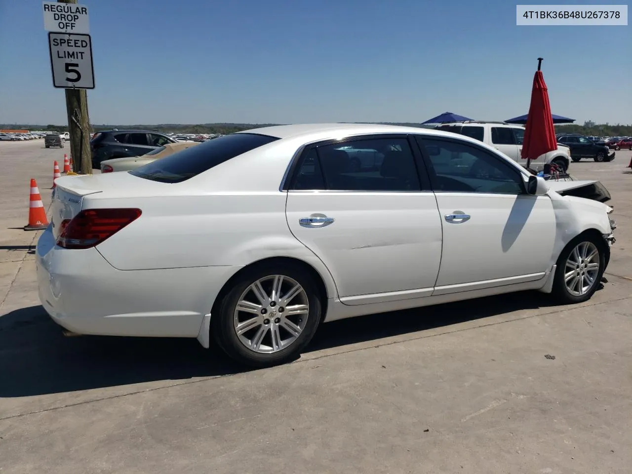 2008 Toyota Avalon Xl VIN: 4T1BK36B48U267378 Lot: 70598194