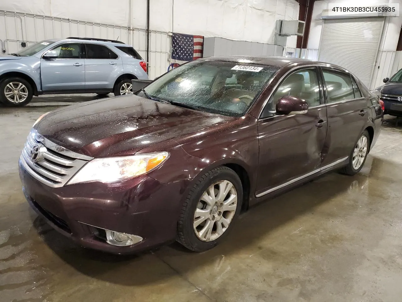 4T1BK3DB3CU455935 2012 Toyota Avalon Base