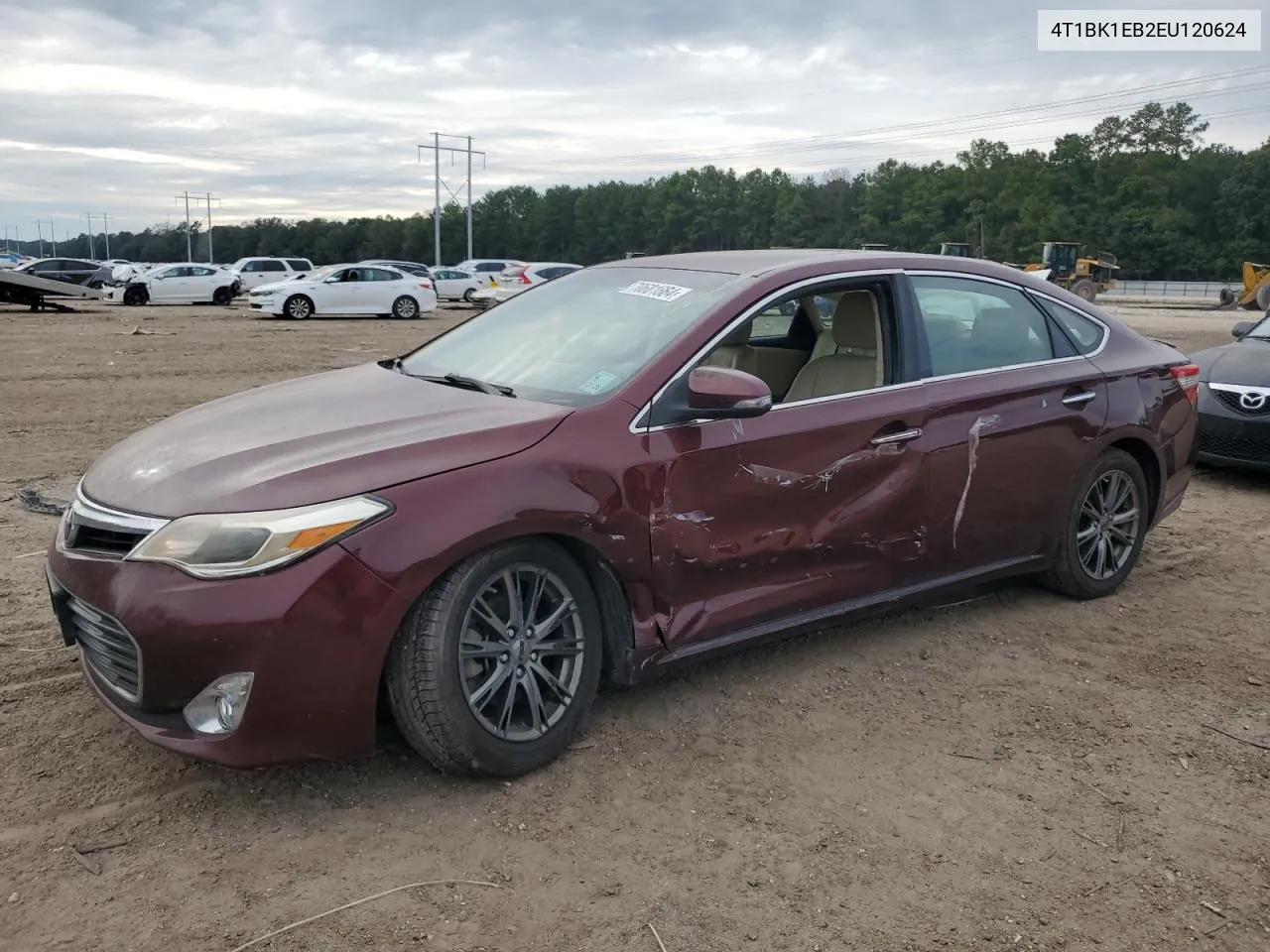 2014 Toyota Avalon Base VIN: 4T1BK1EB2EU120624 Lot: 70681664