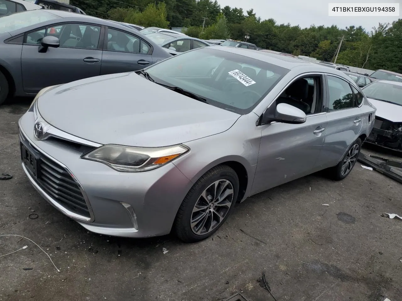 4T1BK1EBXGU194358 2016 Toyota Avalon Xle