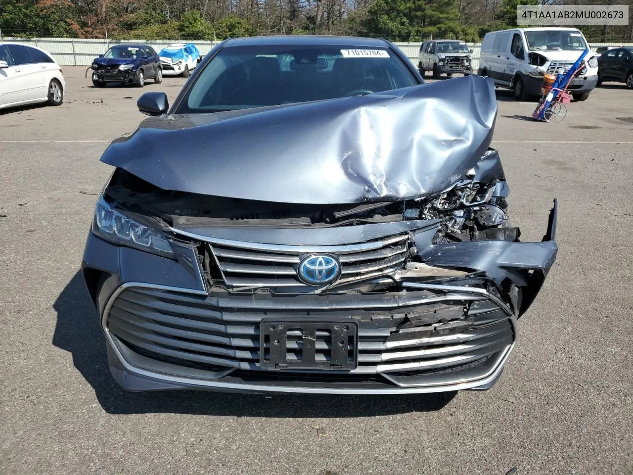 4T1AA1AB2MU002673 2021 Toyota Avalon Xle