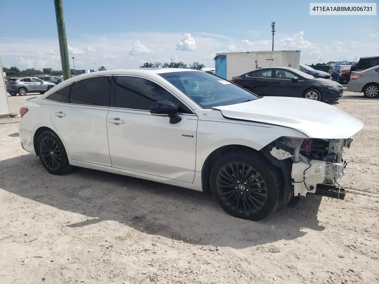 2021 Toyota Avalon Xse VIN: 4T1EA1AB8MU006731 Lot: 71977594