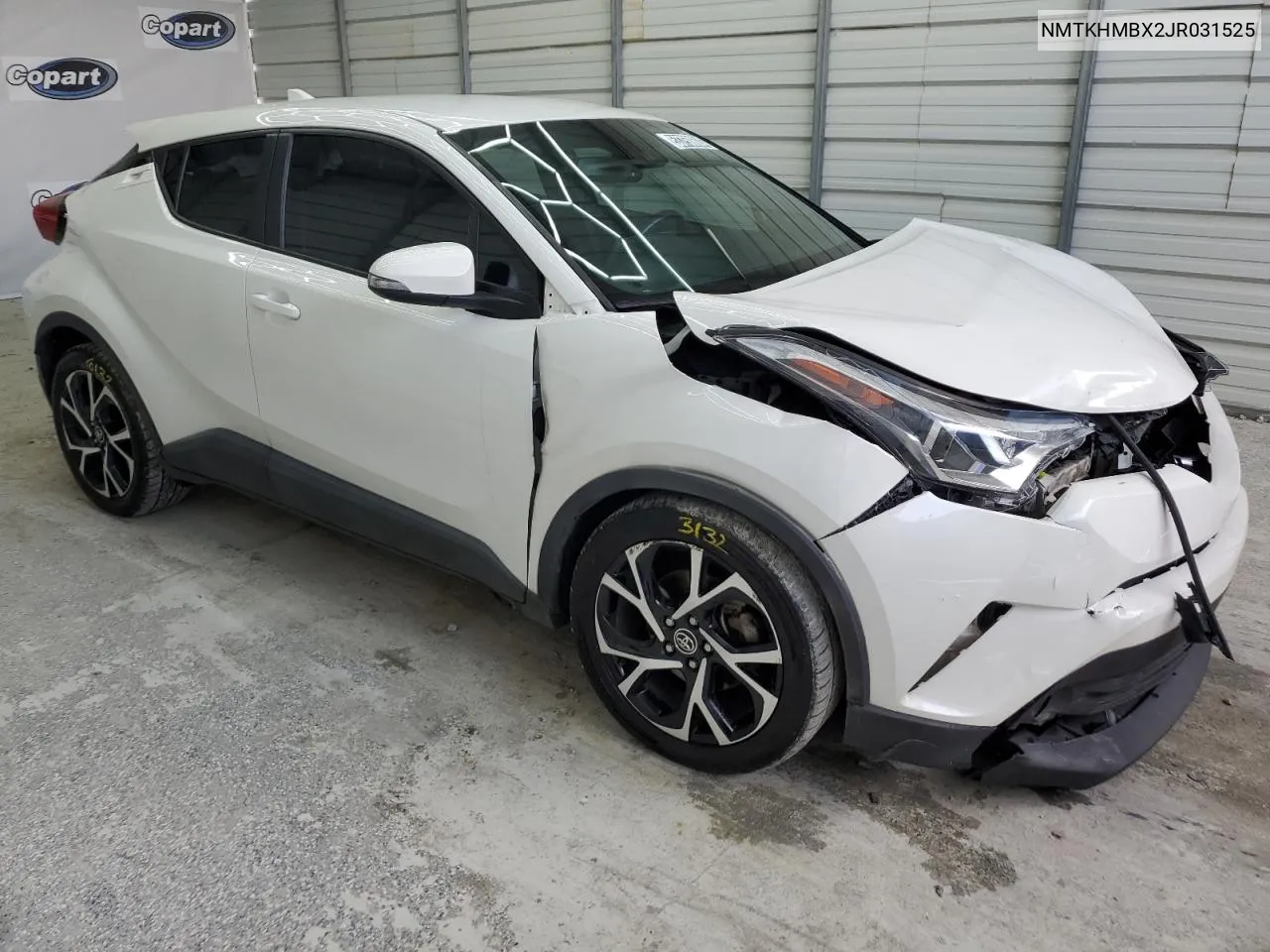 2018 Toyota C-Hr Xle VIN: NMTKHMBX2JR031525 Lot: 53750604