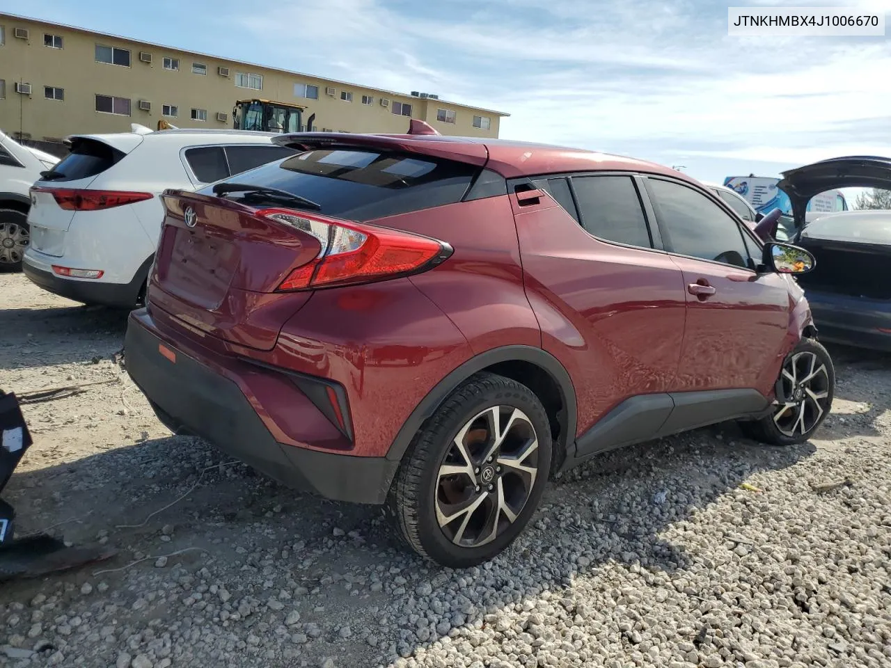 2018 Toyota C-Hr Xle VIN: JTNKHMBX4J1006670 Lot: 70668194