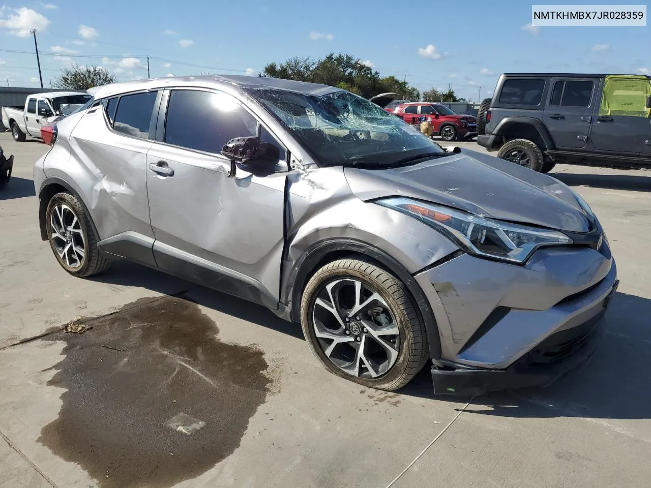 NMTKHMBX7JR028359 2018 Toyota C-Hr Xle