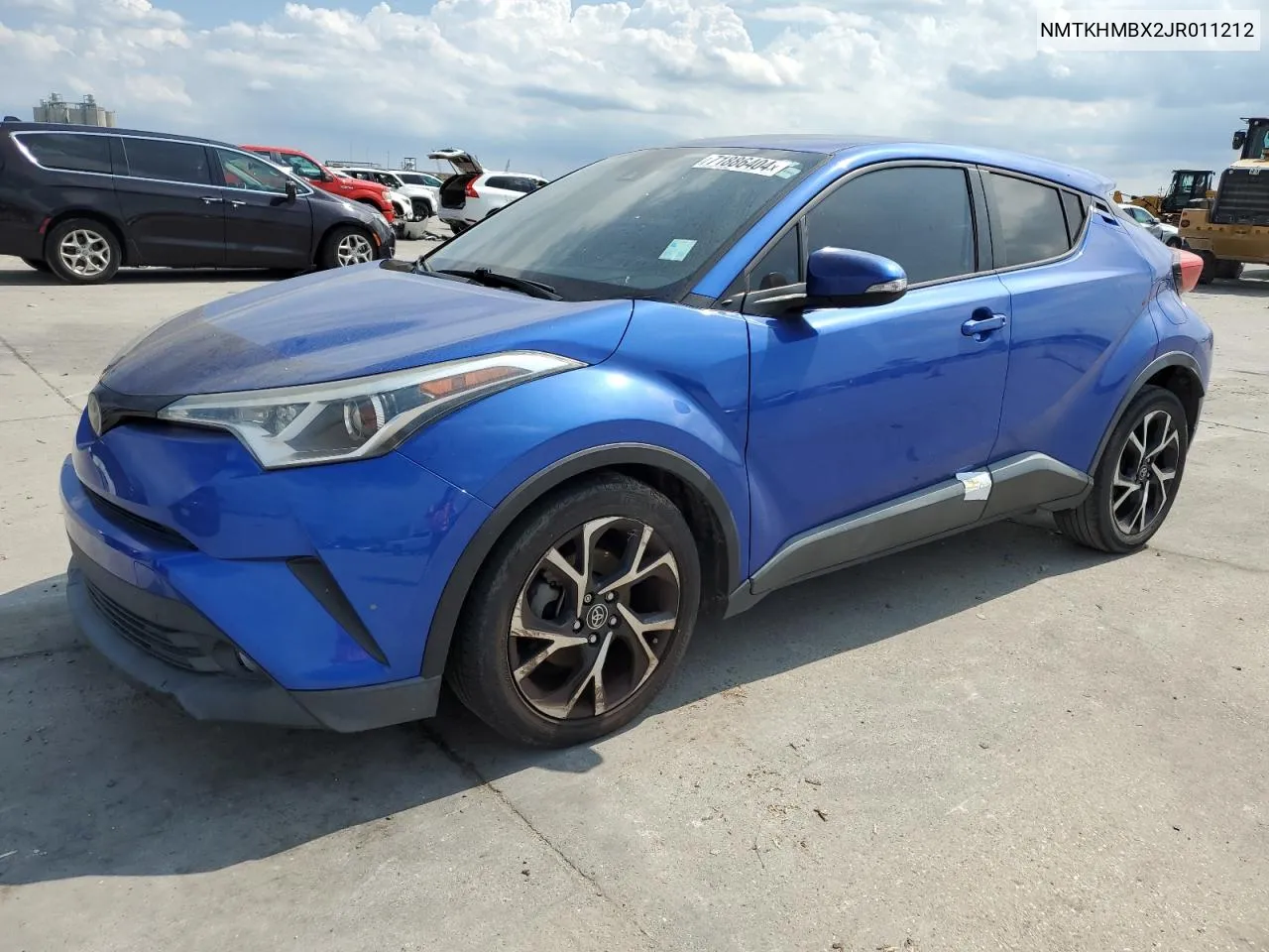 2018 Toyota C-Hr Xle VIN: NMTKHMBX2JR011212 Lot: 71886404