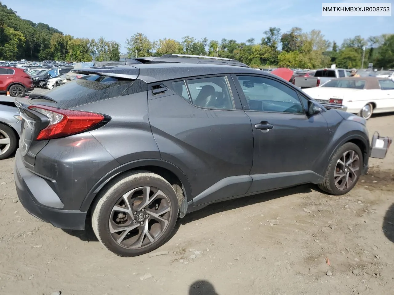 2018 Toyota C-Hr Xle VIN: NMTKHMBXXJR008753 Lot: 72225554