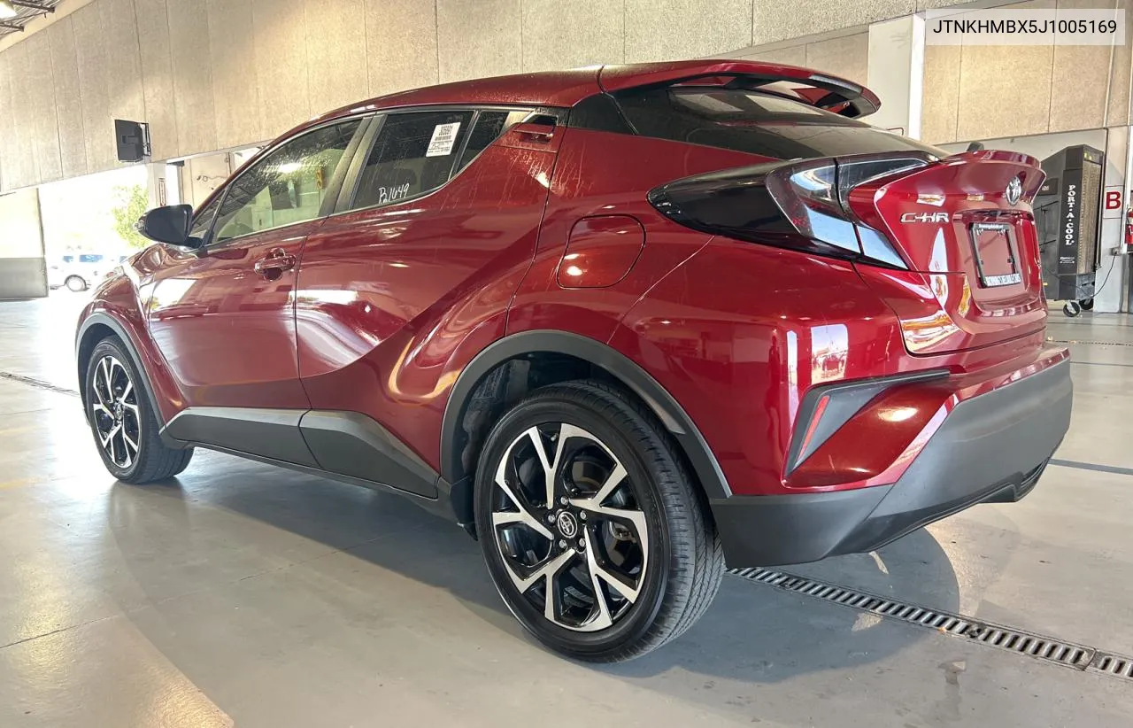 JTNKHMBX5J1005169 2018 Toyota C-Hr Xle