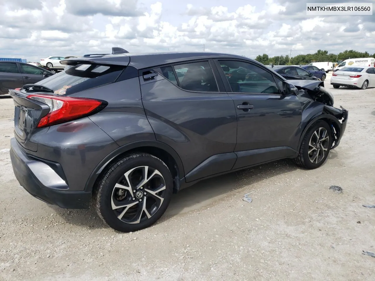 2020 Toyota C-Hr Xle VIN: NMTKHMBX3LR106560 Lot: 71218764