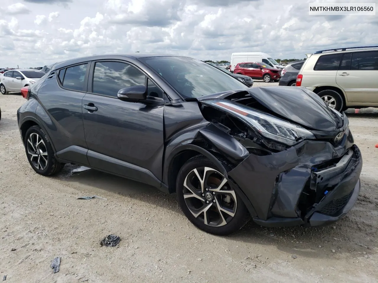 2020 Toyota C-Hr Xle VIN: NMTKHMBX3LR106560 Lot: 71218764