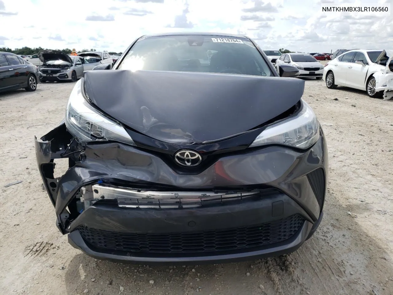 2020 Toyota C-Hr Xle VIN: NMTKHMBX3LR106560 Lot: 71218764