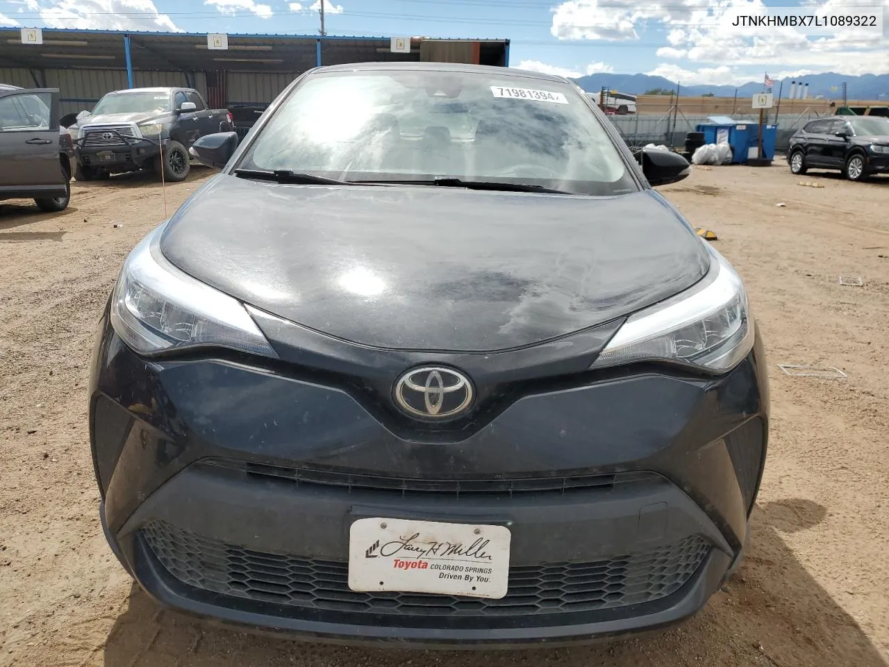 JTNKHMBX7L1089322 2020 Toyota C-Hr Xle