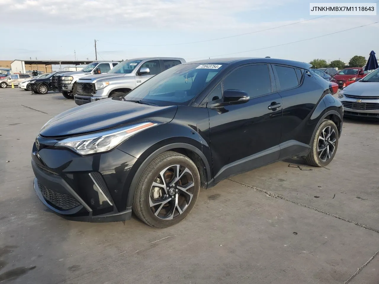 JTNKHMBX7M1118643 2021 Toyota C-Hr Xle