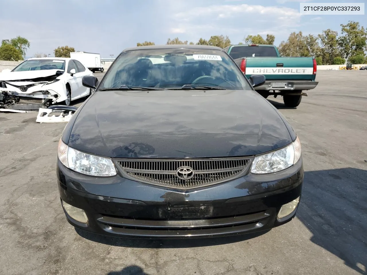 2000 Toyota Camry Solara Se VIN: 2T1CF28P0YC337293 Lot: 70659044