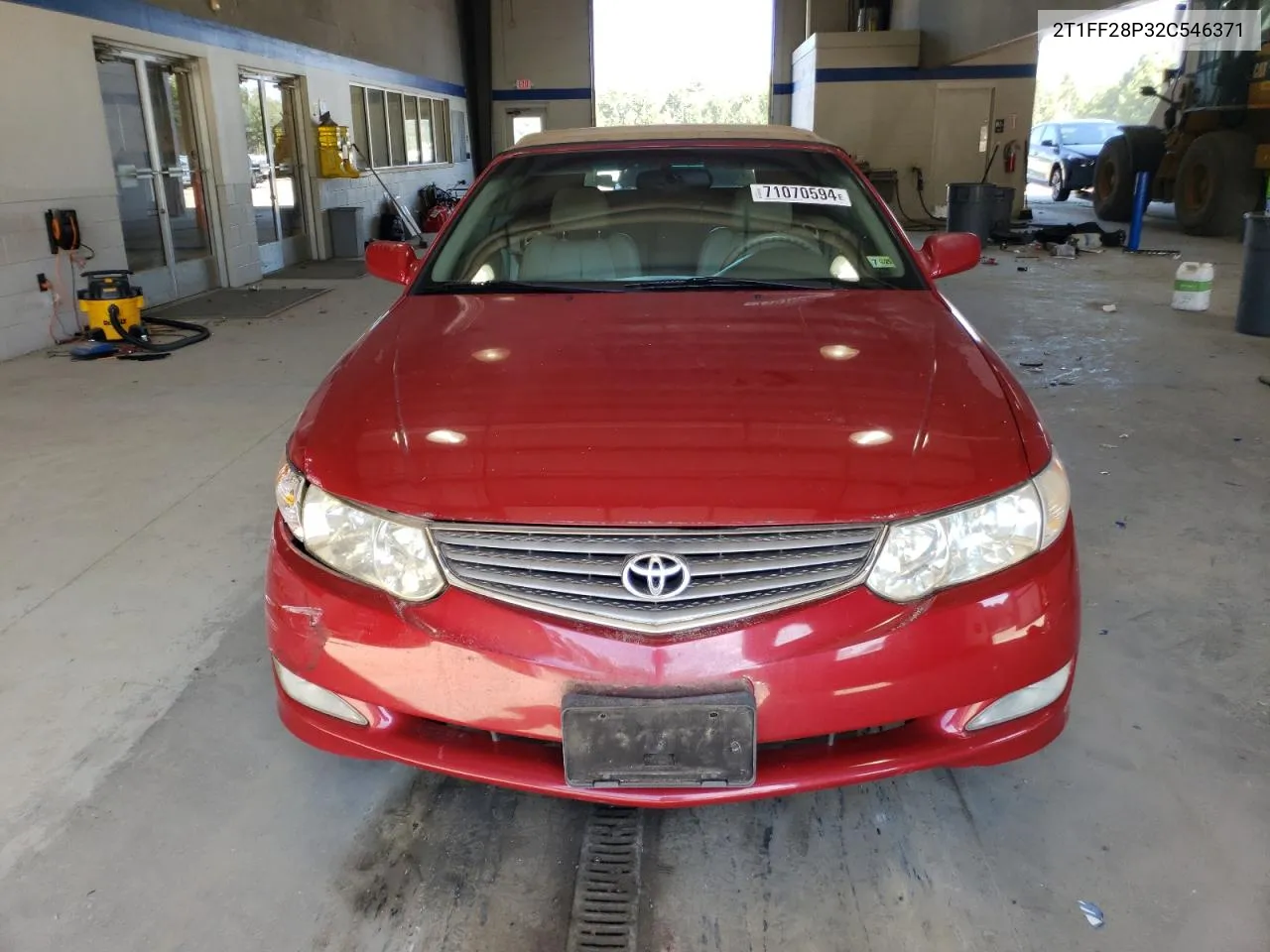 2T1FF28P32C546371 2002 Toyota Camry Solara Se