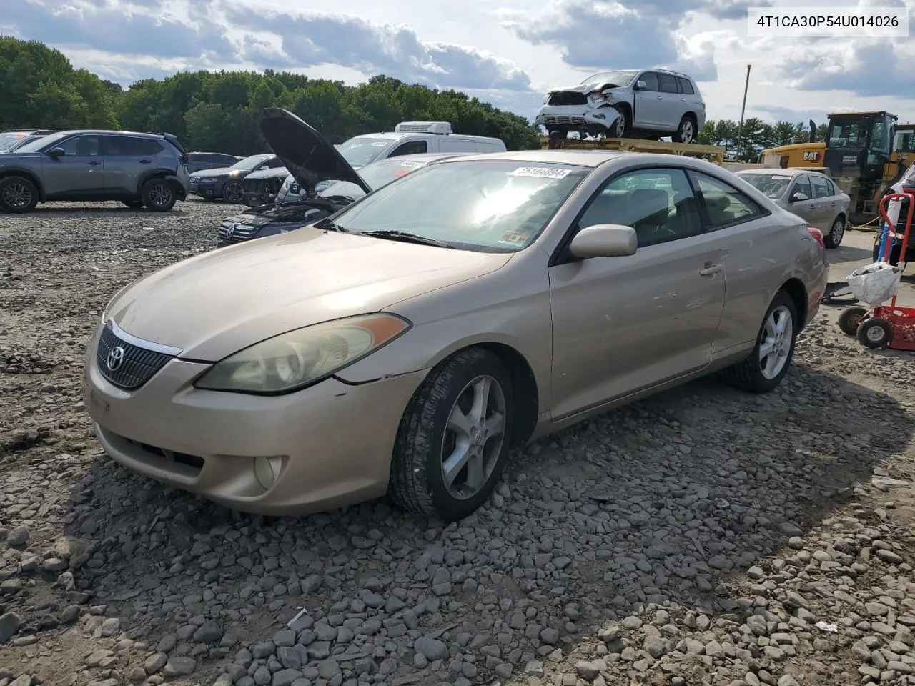 4T1CA30P54U014026 2004 Toyota Camry Solara Se