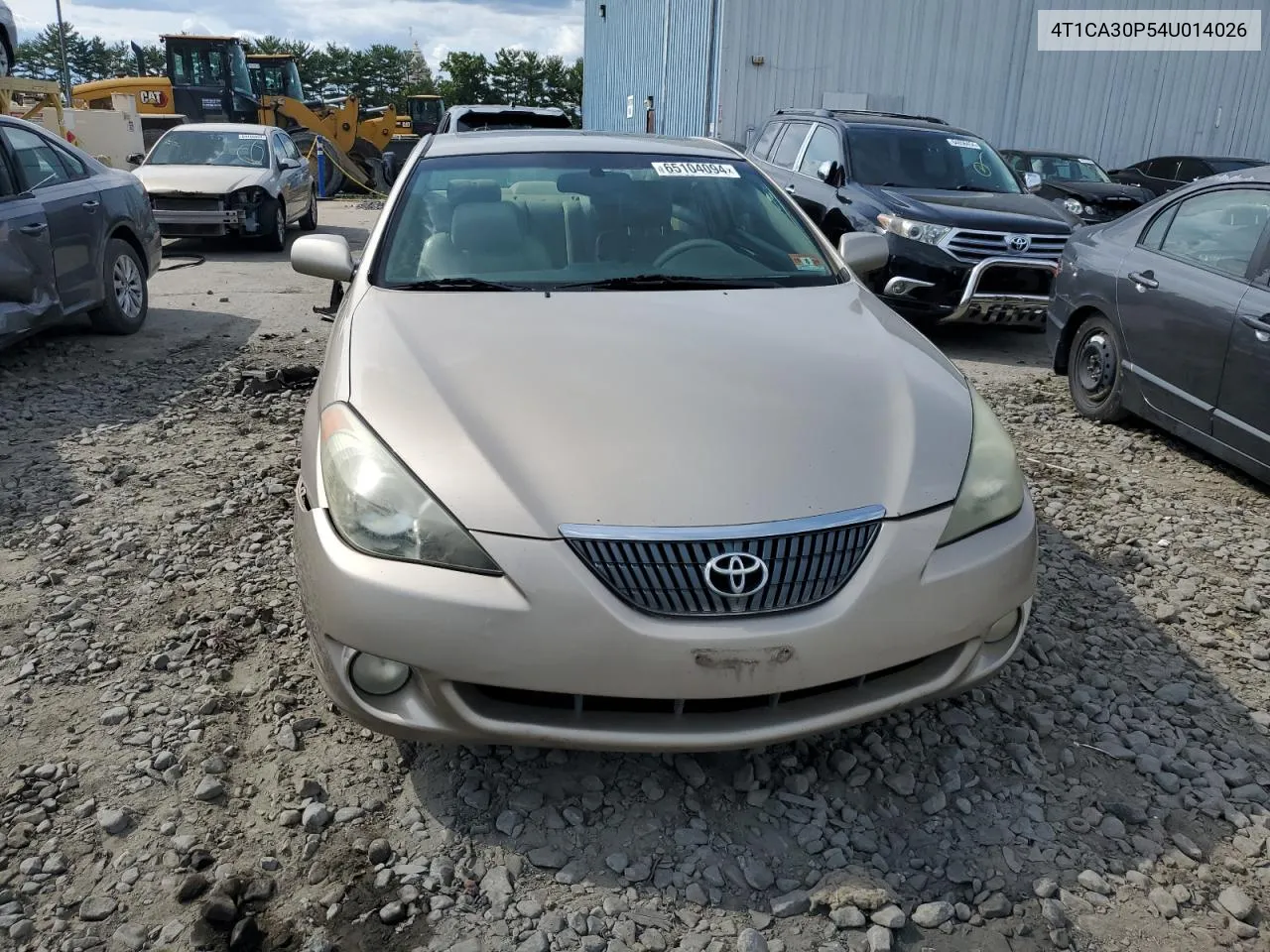 4T1CA30P54U014026 2004 Toyota Camry Solara Se