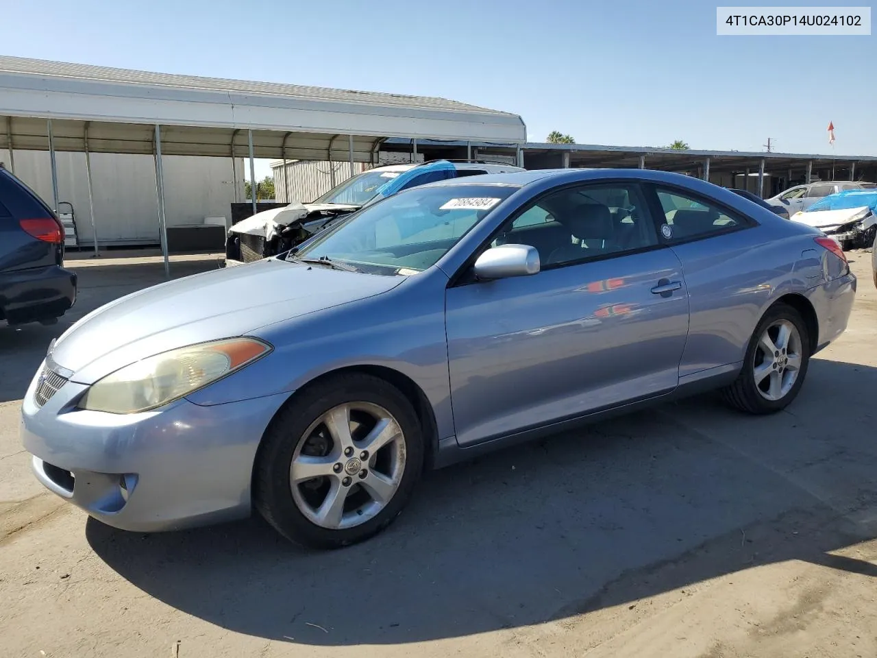 2004 Toyota Camry Solara Se VIN: 4T1CA30P14U024102 Lot: 70864984