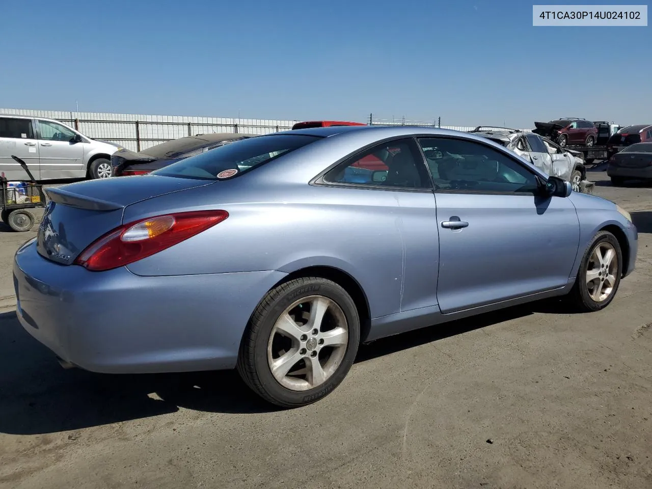 2004 Toyota Camry Solara Se VIN: 4T1CA30P14U024102 Lot: 70864984