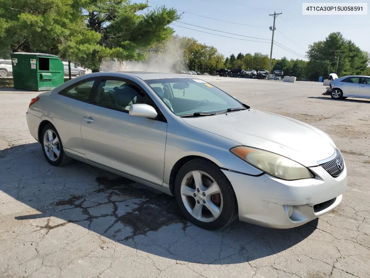 4T1CA30P15U058591 2005 Toyota Camry Solara Se